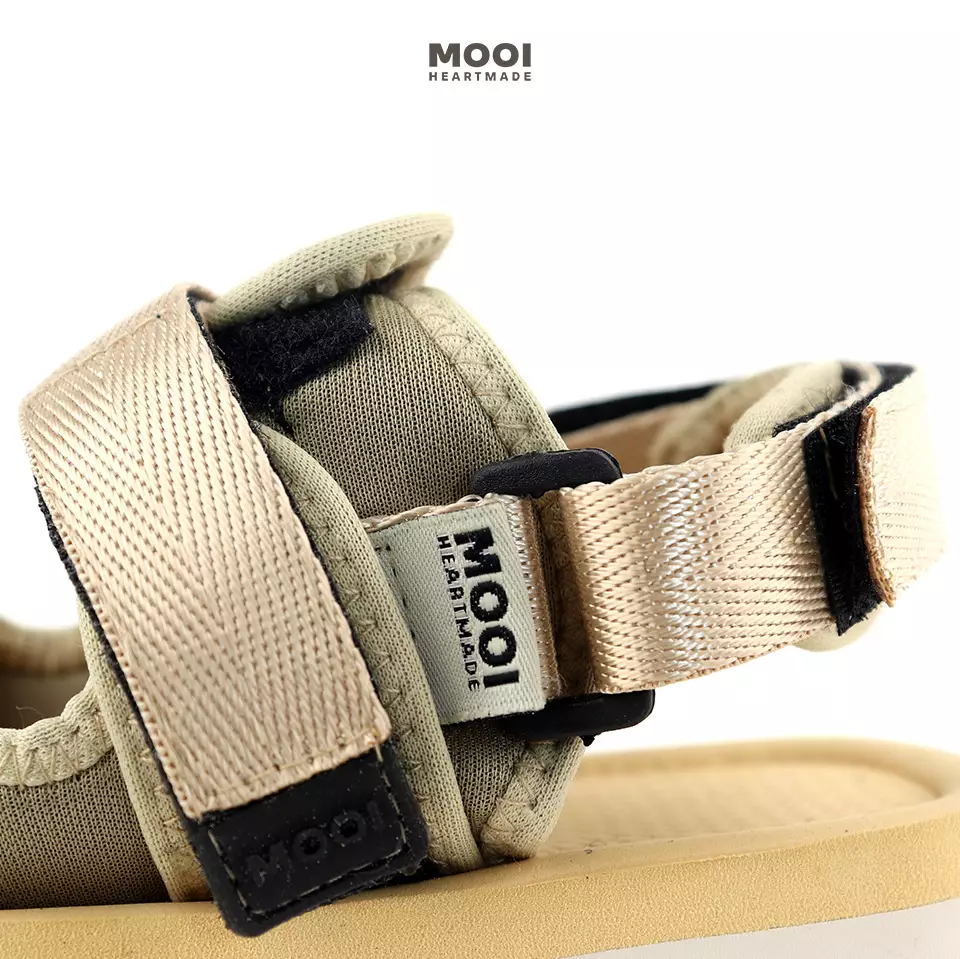 Mooi Sepatu Sandal Traveling Anak Seiji - Beige