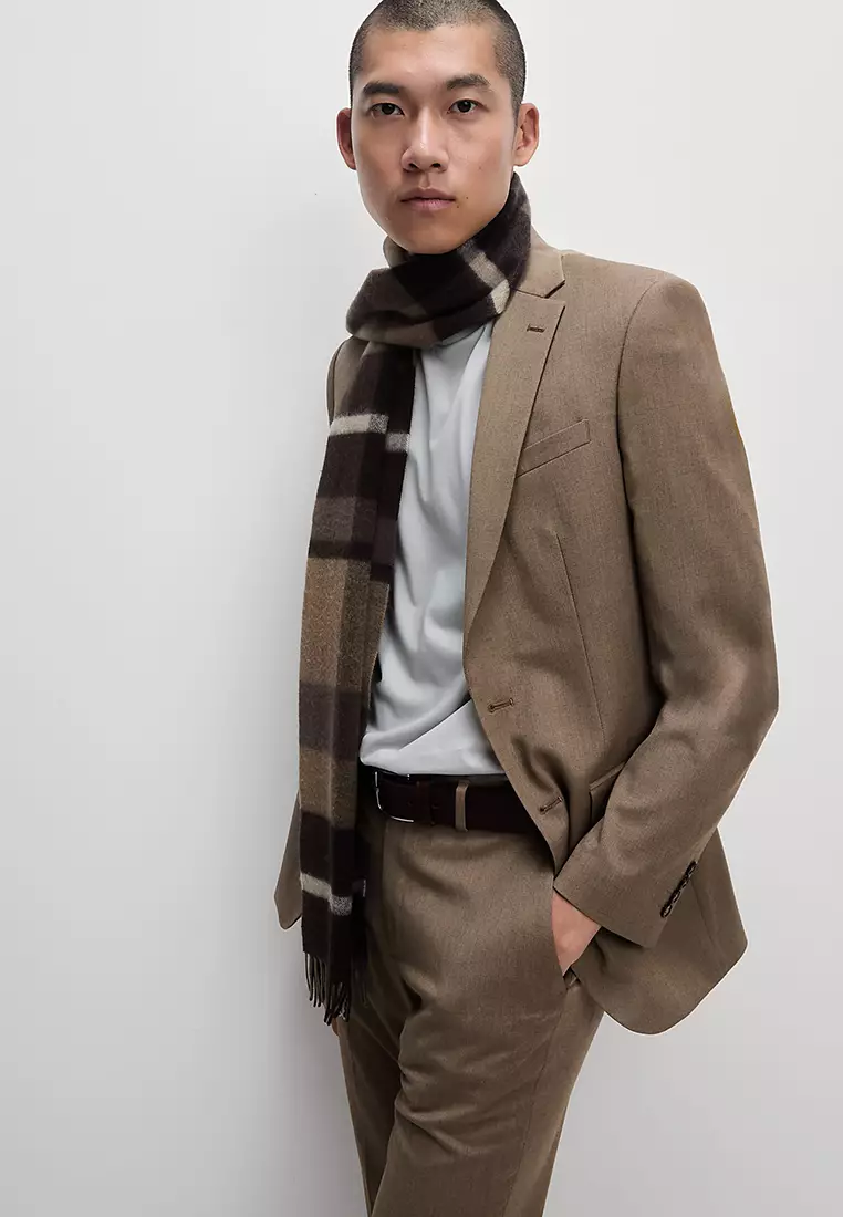 Slim Fit Stretch Suit Jacket