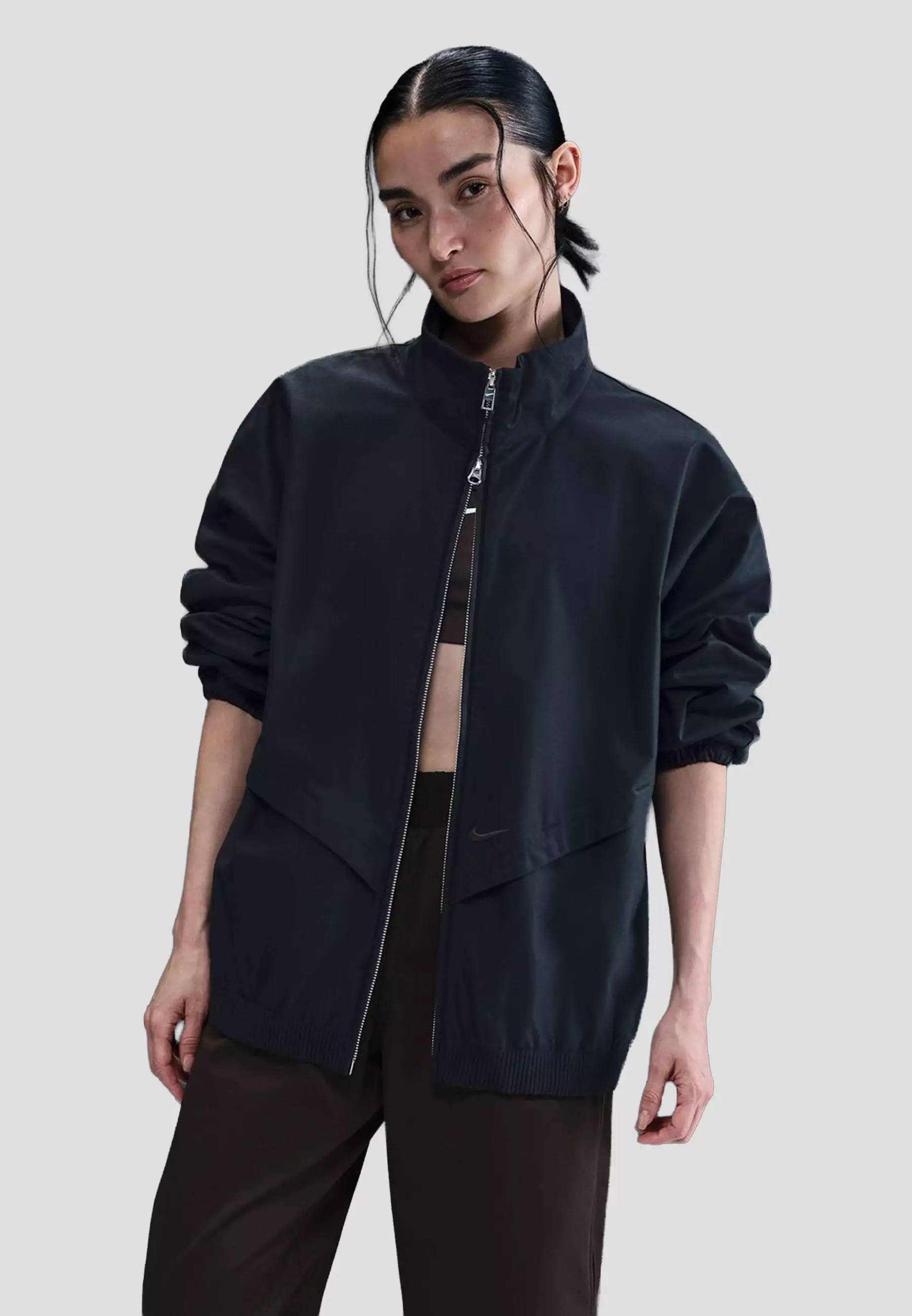 Sportswear Collection Oversized Windrunner Twill Jacket