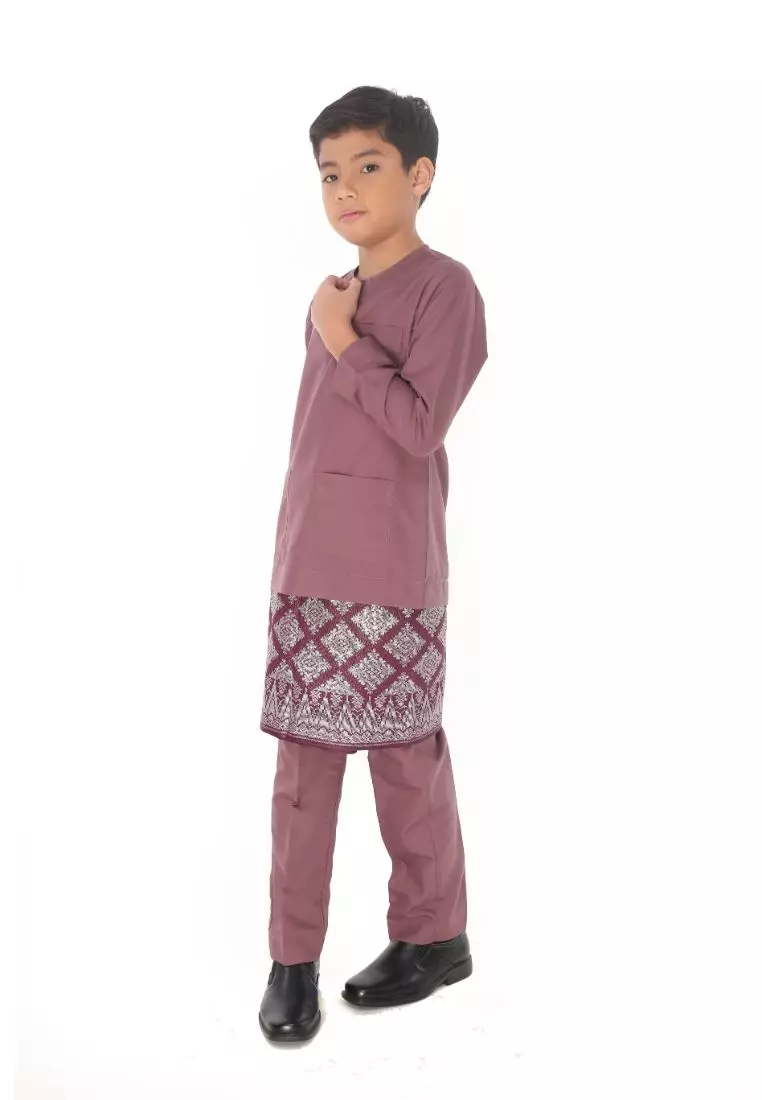 Baju Melayu Moden Teluk Belanga For Kids