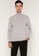 CK CALVIN KLEIN grey Recycled Cashmere Turtleneck Sweater A14EFAAD7F9ECBGS_1