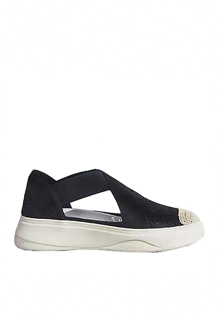 Elastic Band and Mesh Platform Shoes VC887