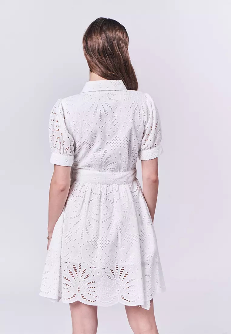 Summer Dresses 2025 Mangosteen Short Sleeve Dress