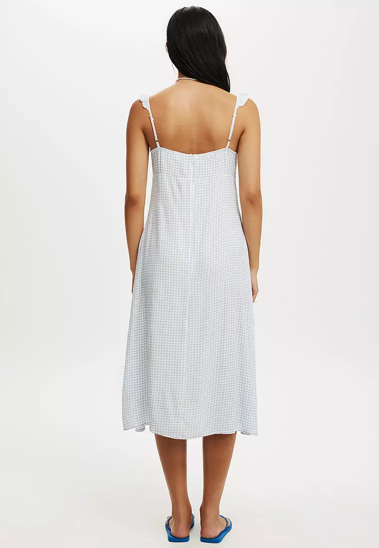 Layla Frill Midi Dress