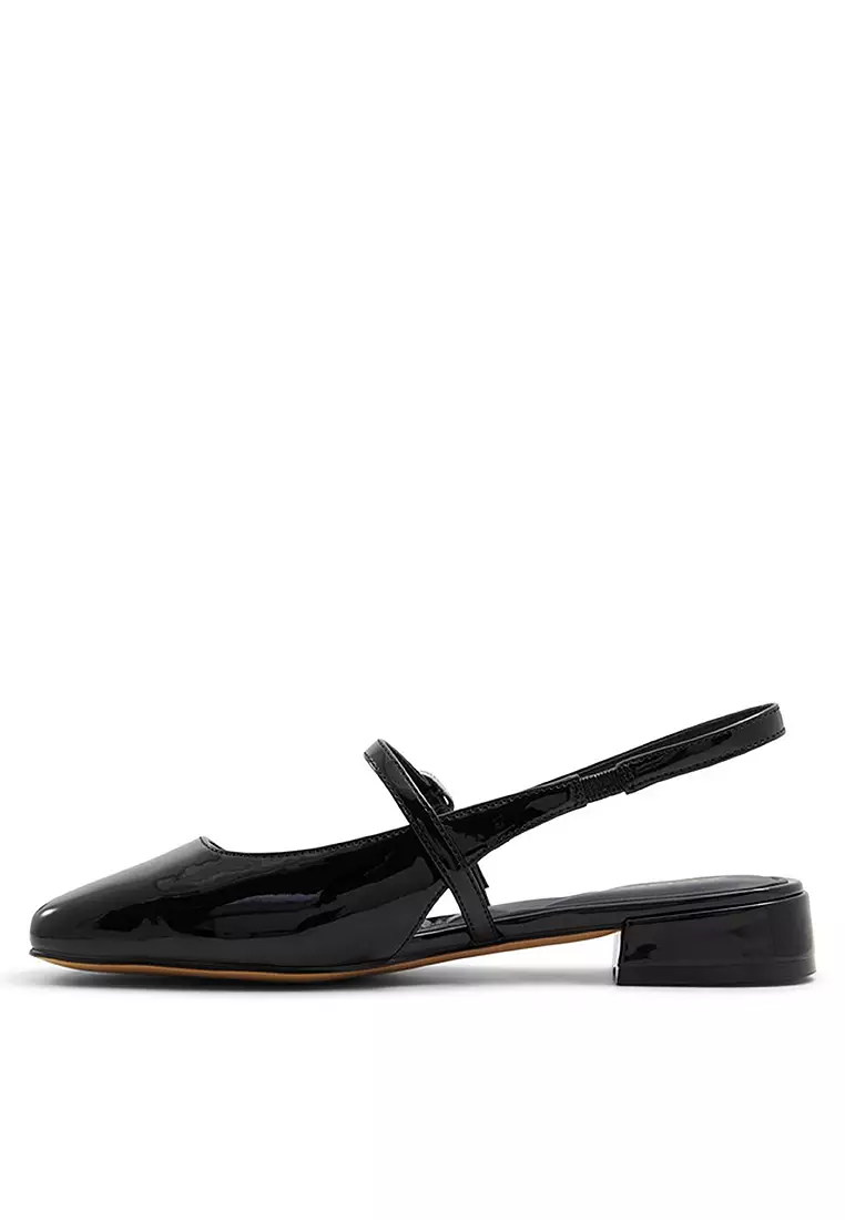 Huguette Slingback Heeled Flats
