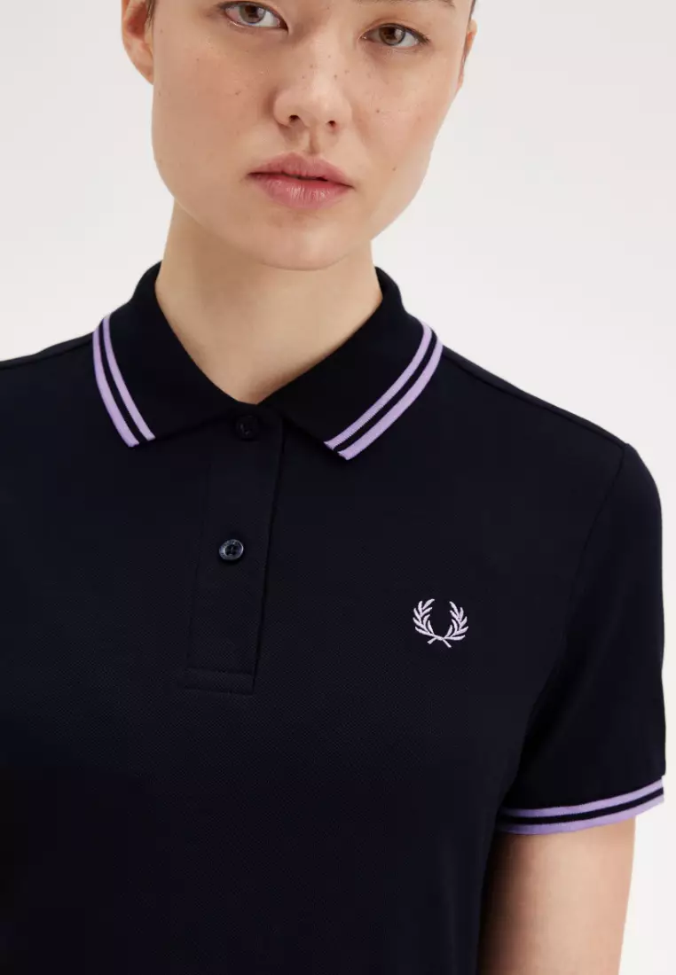 Fred Perry D3600 Twin Tipped Fred Perry Dress (Navy / Ultra Violet)