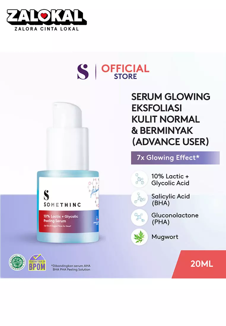 SOMETHINC 10% Lactic + Glycolic Peeling Serum