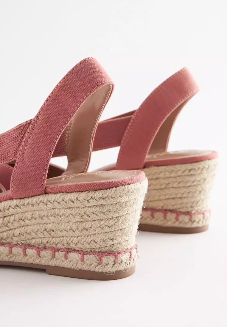 Buy Nude Pink Forever Comfort® Crossover Sports Wedges from Next Canada