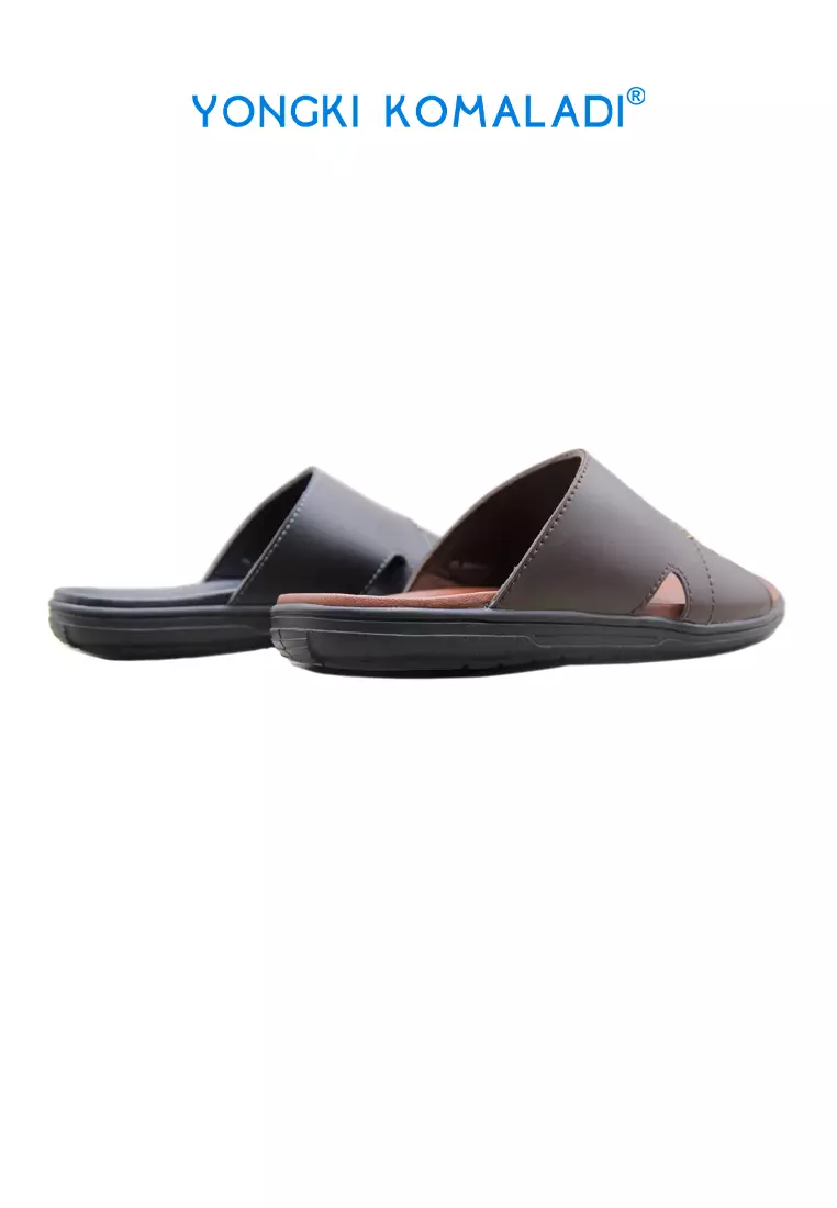YONGKI KOMALADI SANDAL PRIA OL-AD4107-25 HITAM