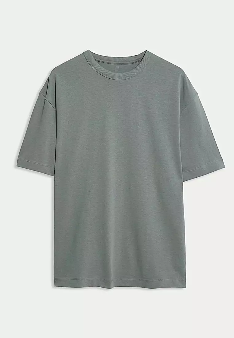 Oversized Pure Cotton Heavy Weight T Shirt