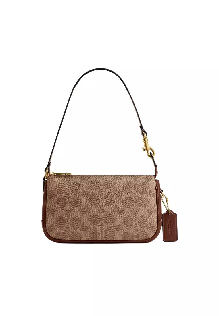 Buy Coach Plaza 18 Women's Handbag in Brown Yellow CCD38 2026
