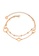 Air Jewellery gold Luxurious Circle With Love Bracelet In Rose Gold 700EFAC92A51CFGS_1