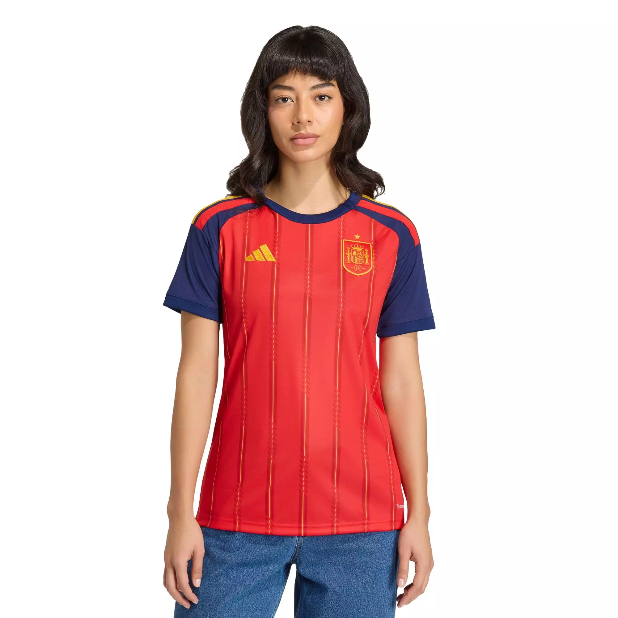 Football Spain 26 Home Jersey Women Red JZ5756