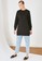 Trendyol black Printed Knitted Sweatshirt 8D5F5AAAD08255GS_4