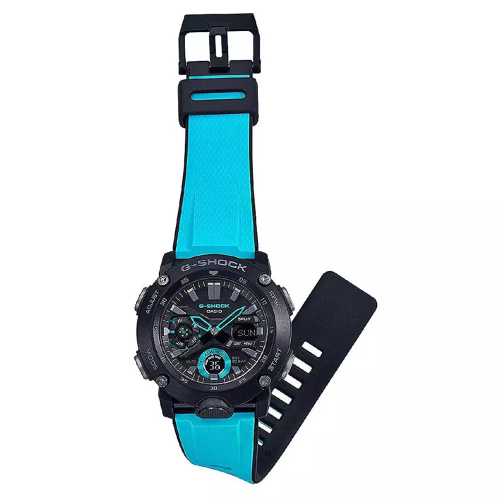 Casio G-Shock Super Illuminator Original GA-2000-1A2DR Jam Tangan Pria Waterproof