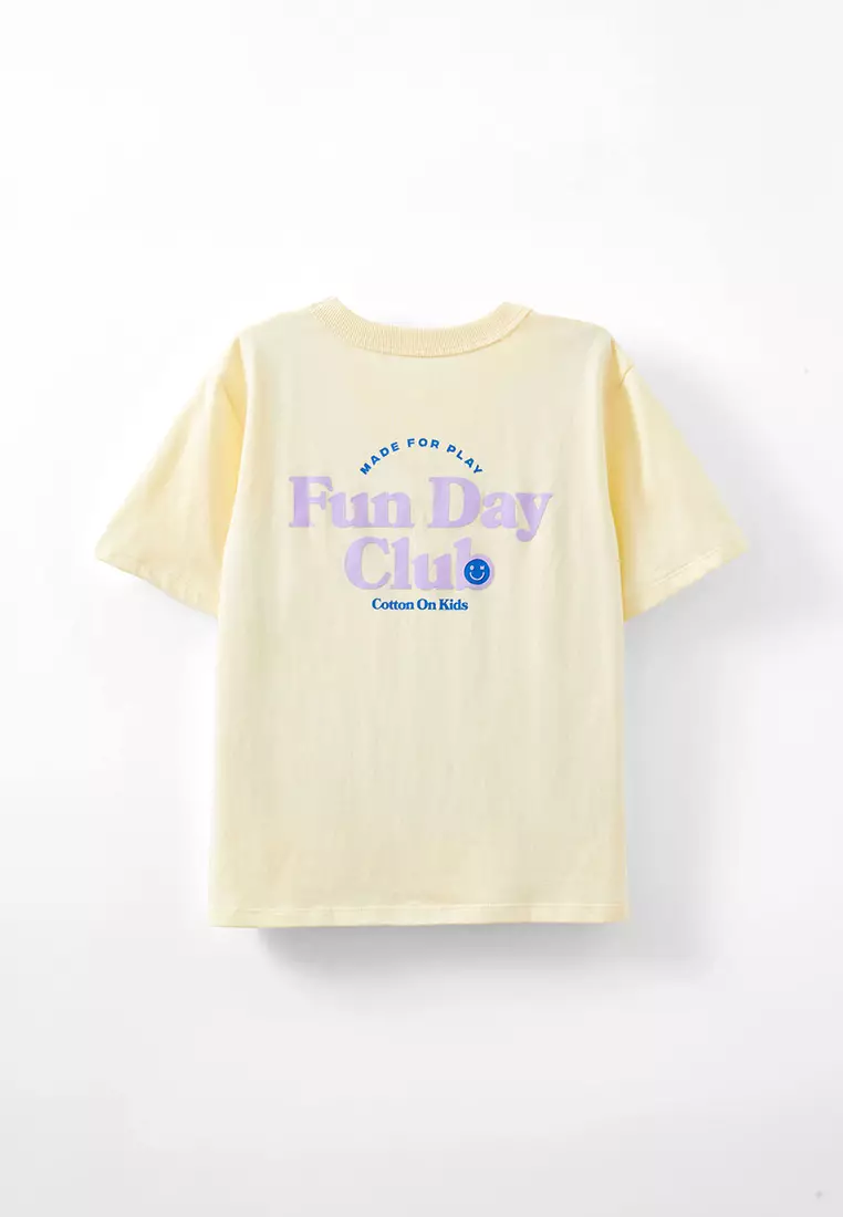 Poppy Oversize Graphic Print Tee