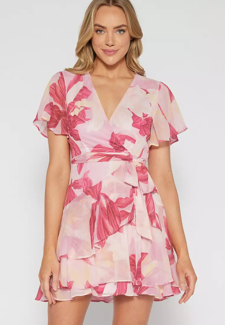 Flowy mini dress on sale