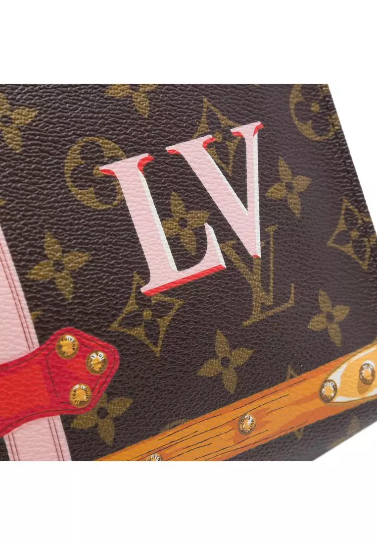 Pre-Loved Louis Vuitton Monogram Summer Trunks Toiletry Pouch 26