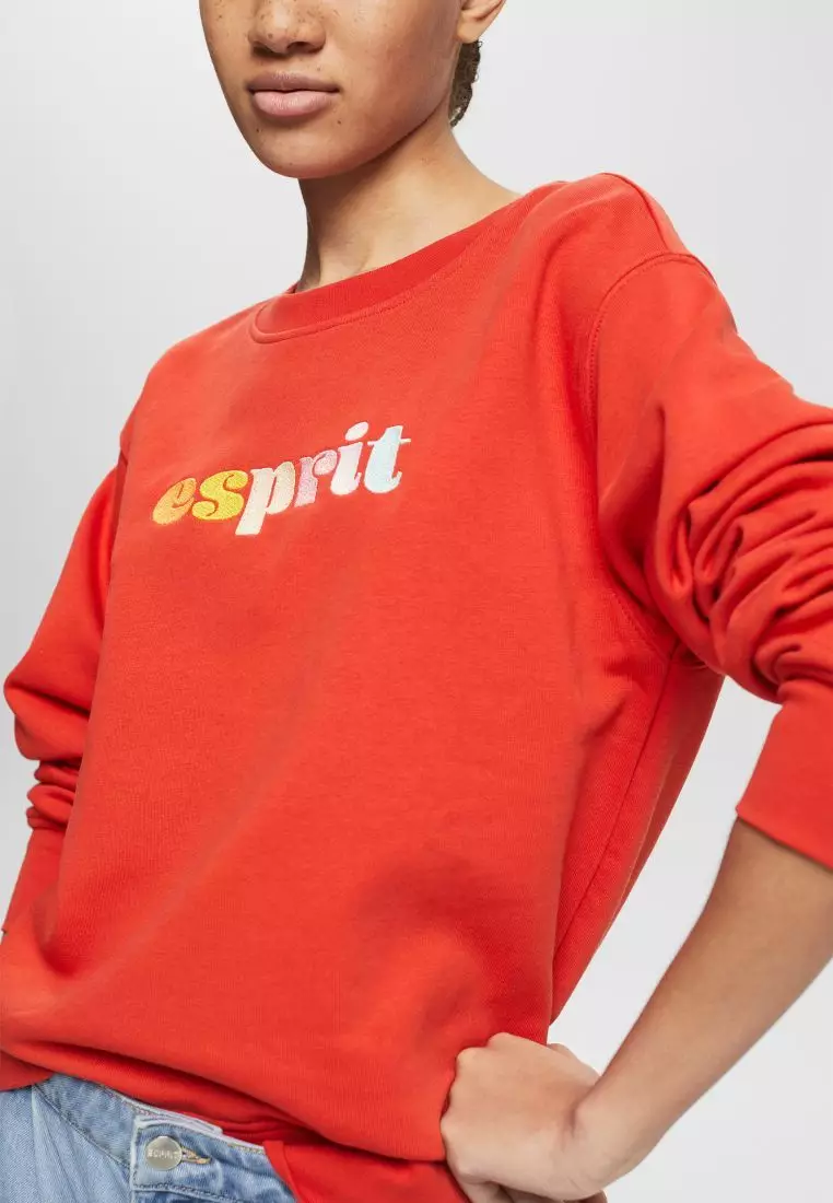 Buy ESPRIT ESPRIT Casual logo puff print sweatshirt Online ZALORA