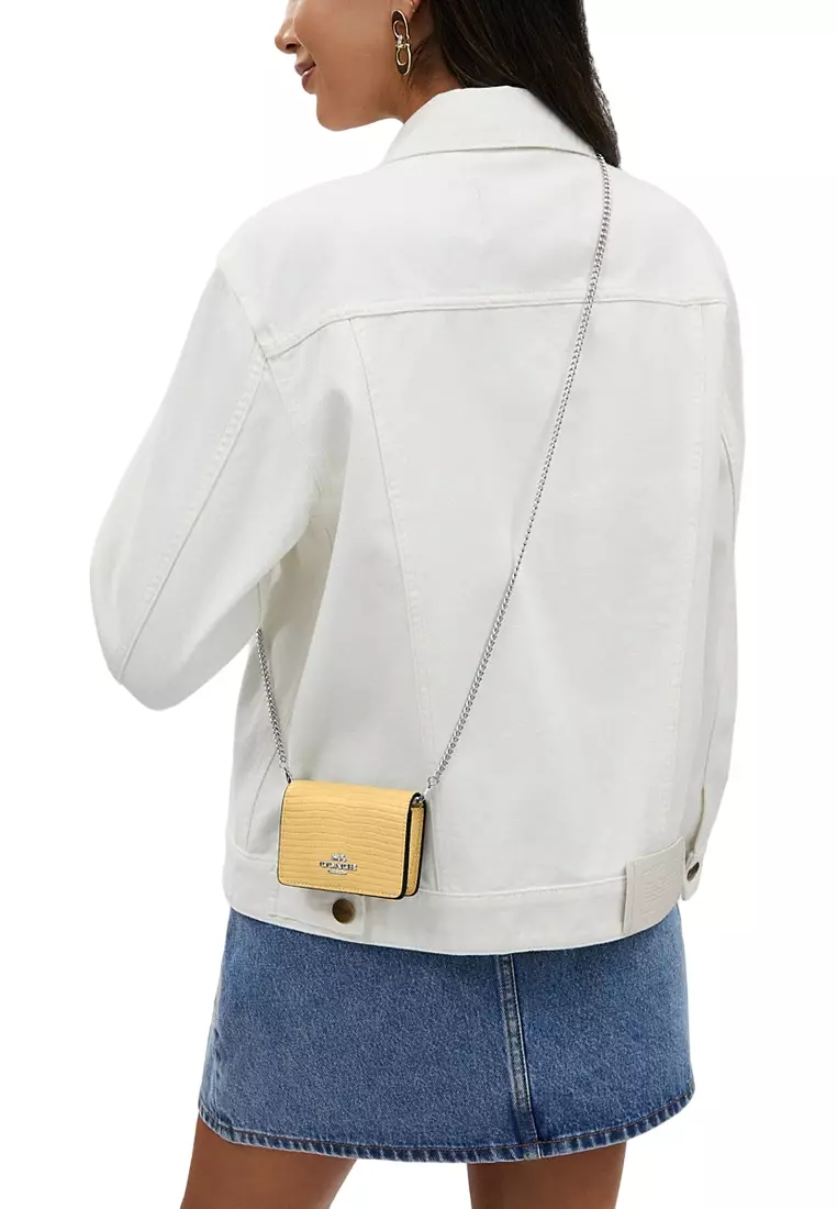 Mini Wallet On A Chain - Yellow