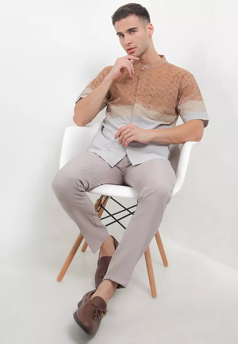 CDL Kemeja Koko Kasual Lengan Pendek