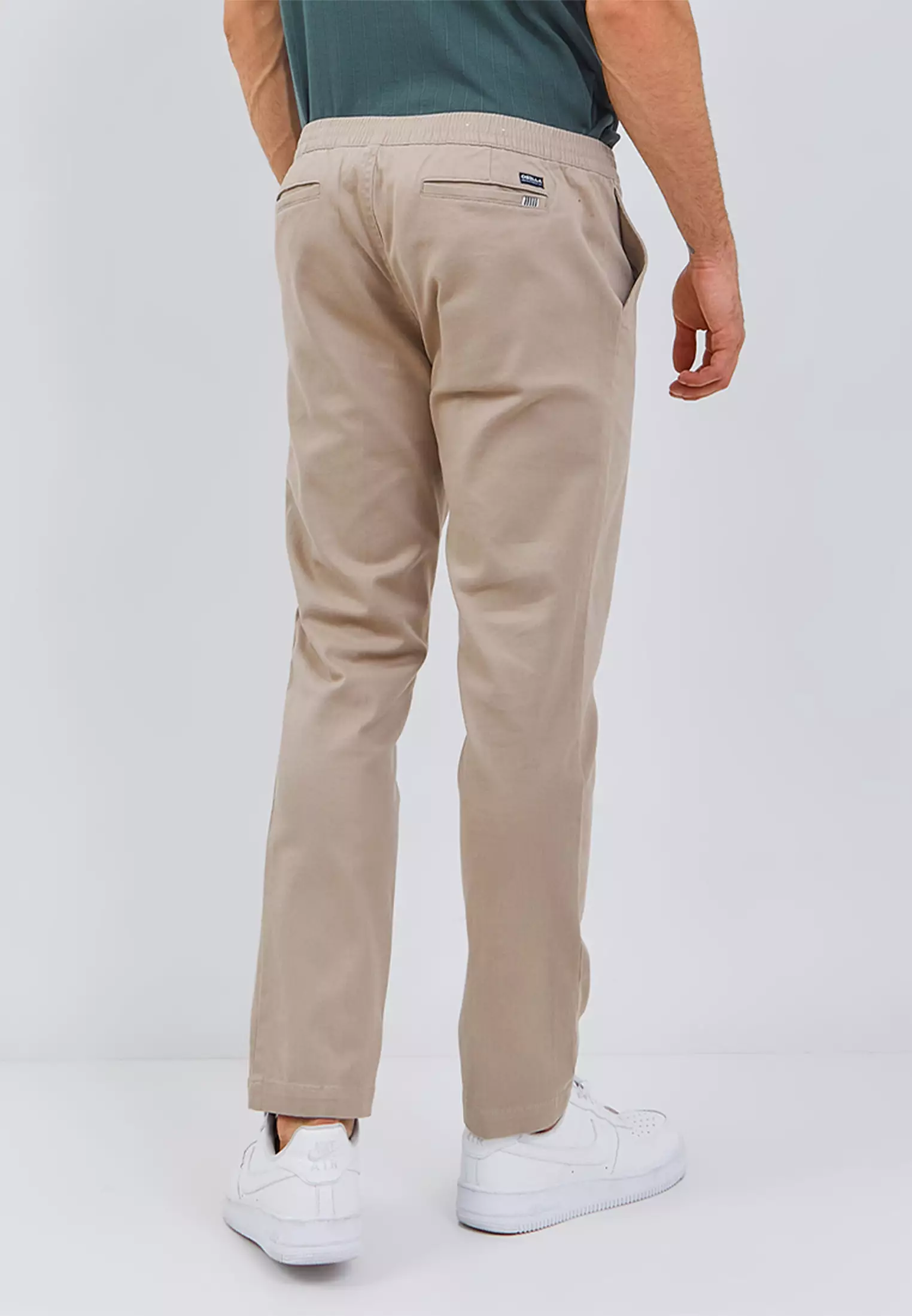 [NEW] Osella Relaxed Waist Trousers With Adjustable Drawstring 208P4001 | Celana Panjang Pria