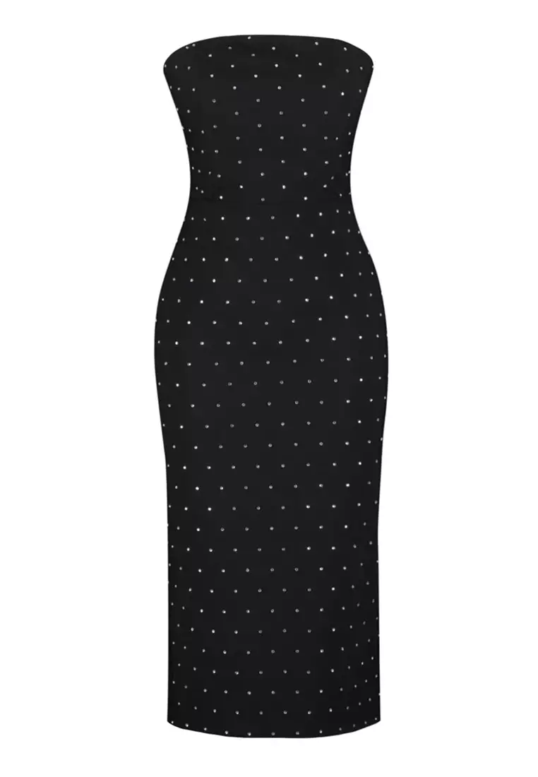 Crystals Midi Dress
