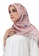 Buttonscarves pink Buttonscarves Sofya Satin Square Kofte FE765AA10CA474GS_2
