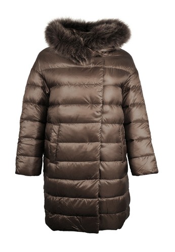 Herno brown Herno Padded Down Coat in Brown 32ABDAAD15D991GS_1