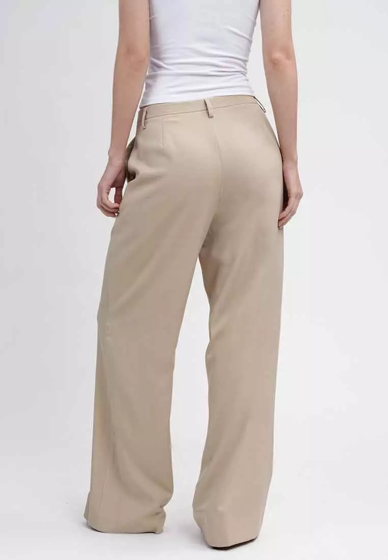 Naya Classic Wide-Leg Trousers