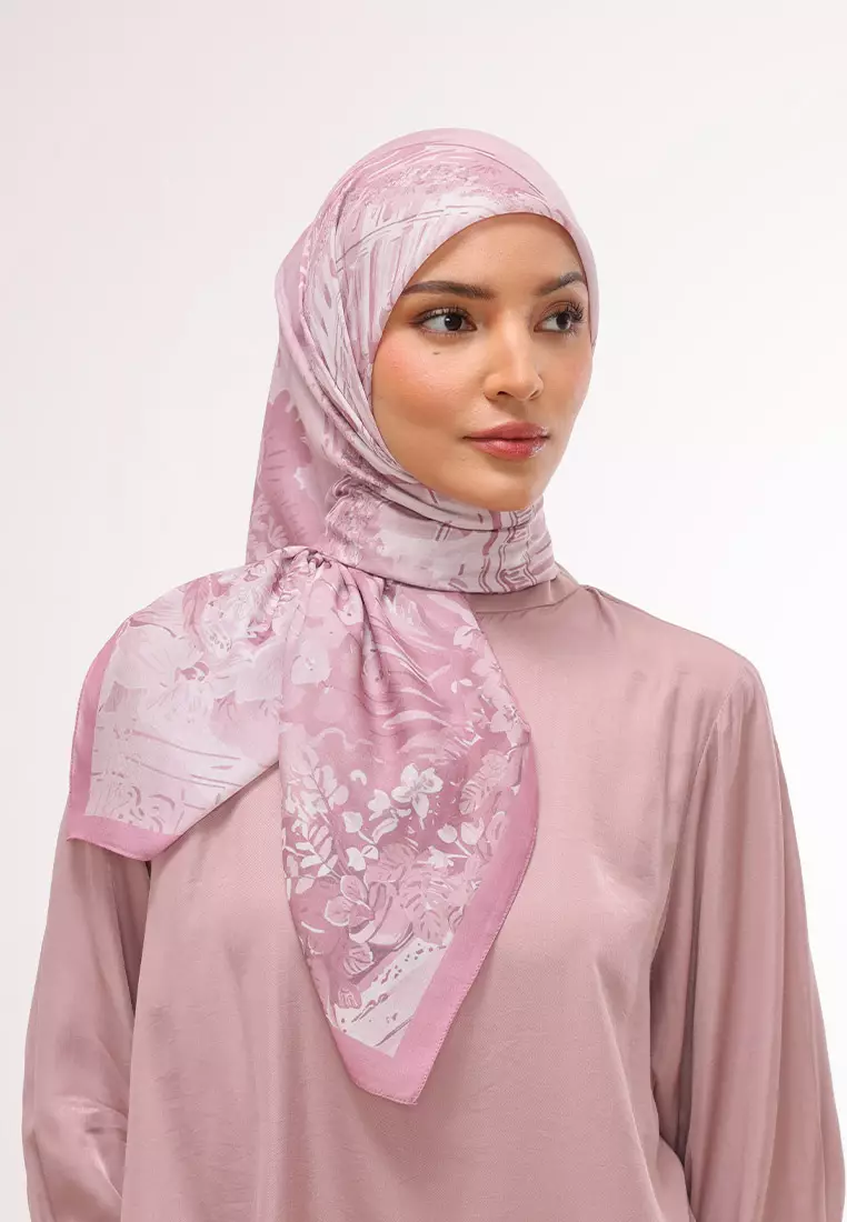 Ria Miranda Pink Rose Valora Scarf