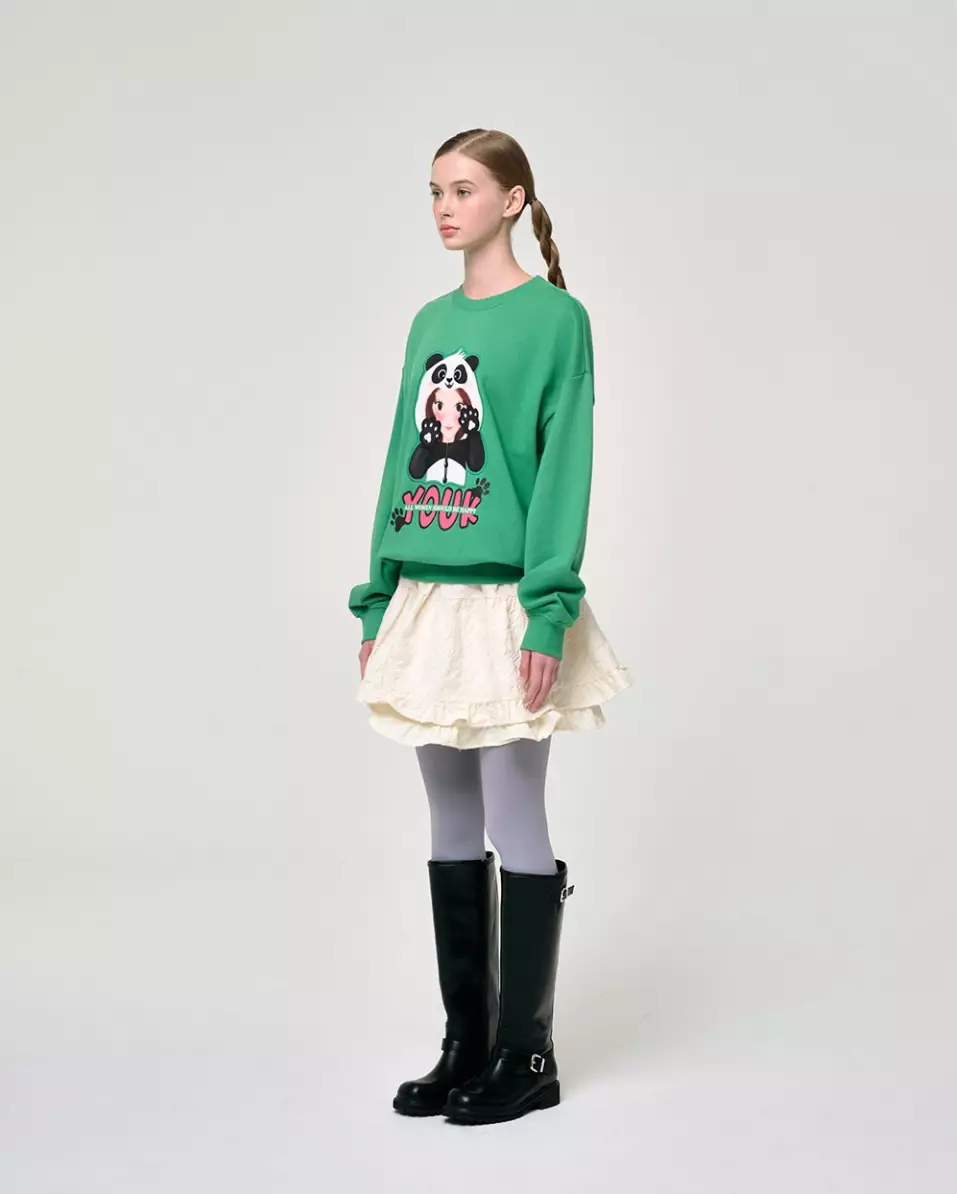 Bear Costume Sweatshirt F Luna