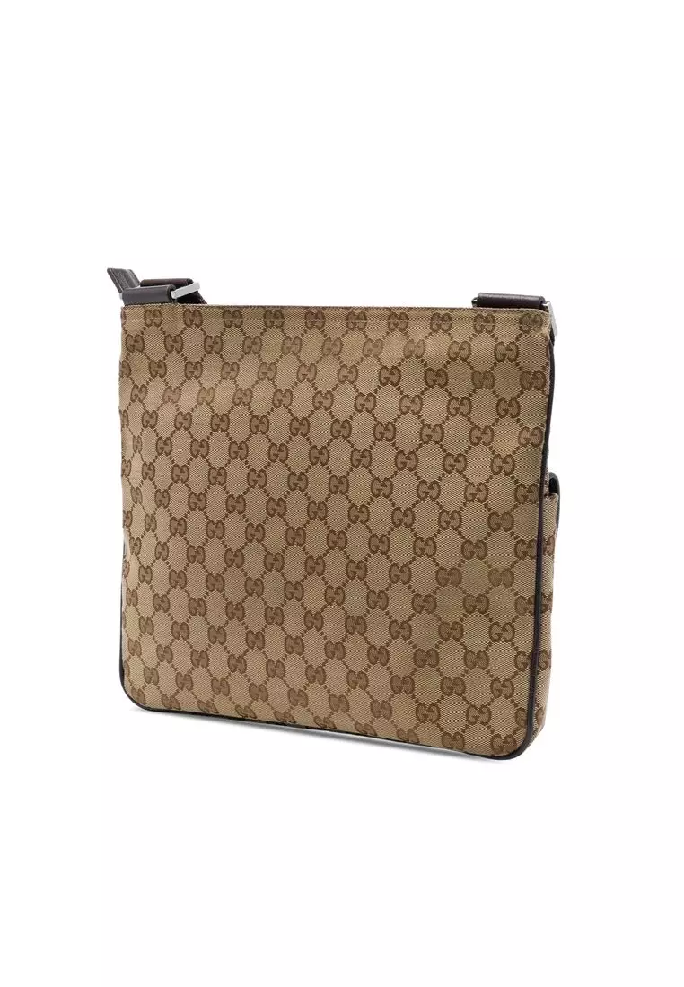 Pre-Loved Gucci Gg Canvas Crossbody