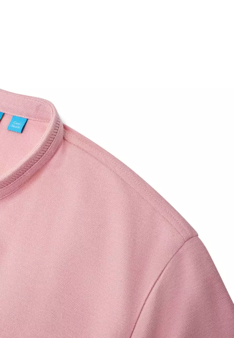 G2000 Easy Care Cool Touch Pique Smart Fit Stand Collar Short Sleeve Polo Tee