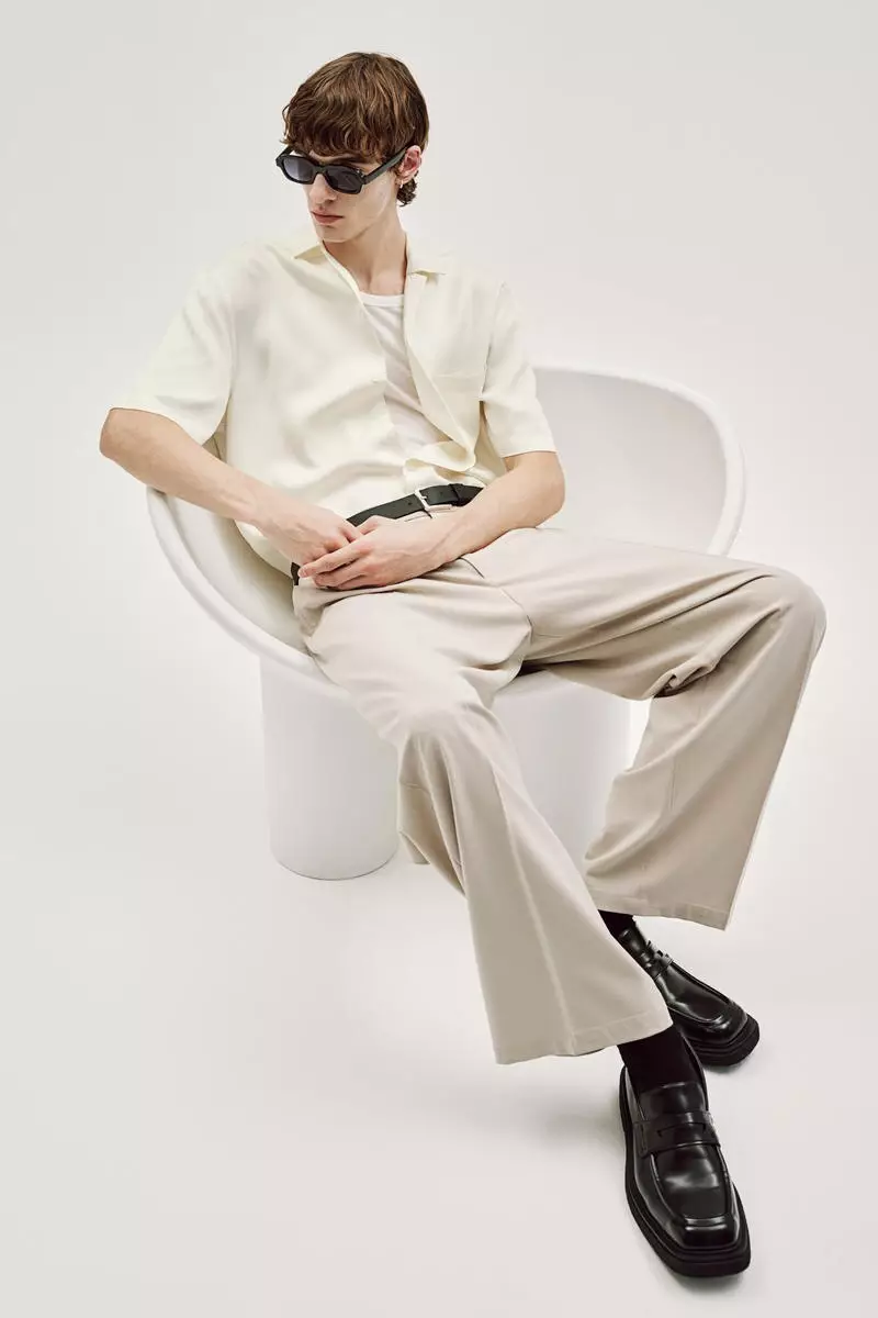 Regular Fit Lyocell resort shirt