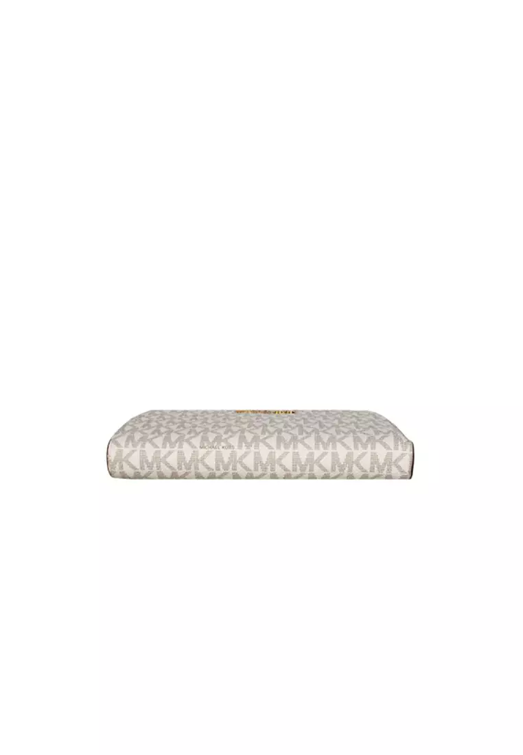 Jet Set Travel Signature Logo Smartphone Wallet In Vanilla 35F8GTVW0B