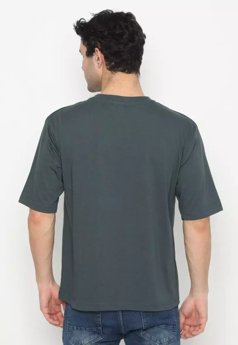 MATSUDA Kaos Oversize 20s Polos Pocket Mito