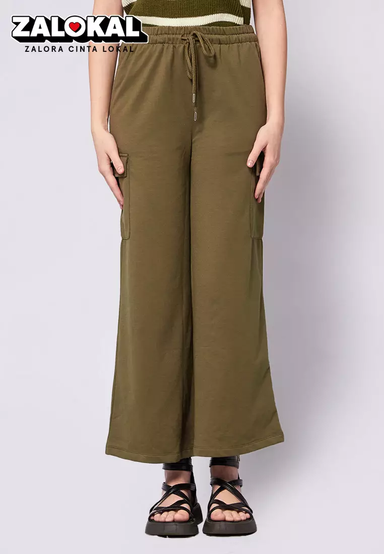 Jual COLORBOX Cargo Straight Pants Original 2024 ZALORA Indonesia