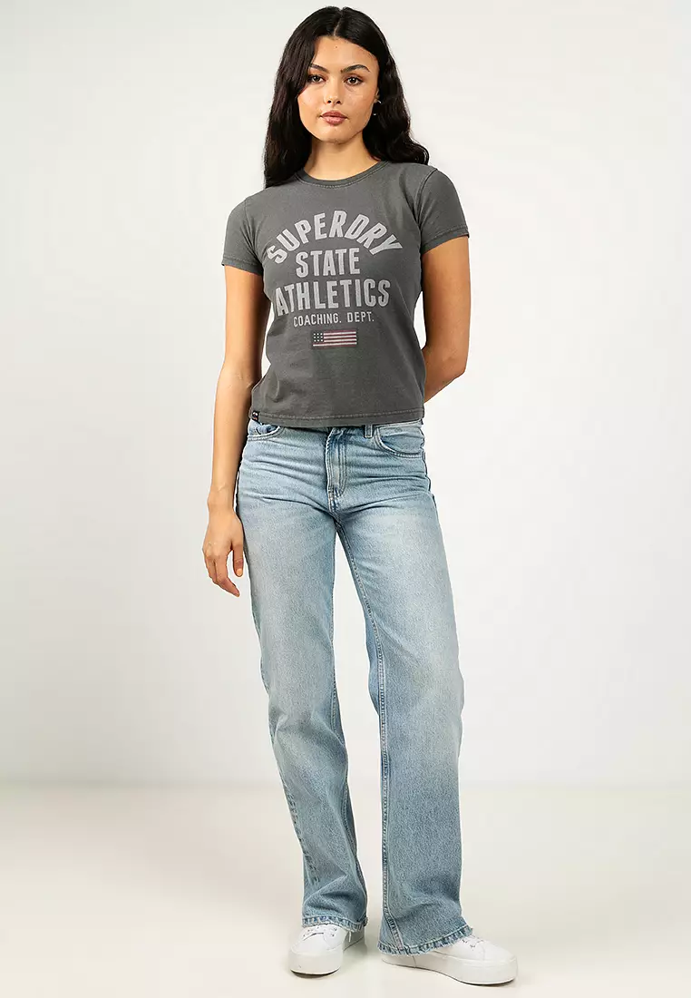 Athletic Graphic Fitted Tee