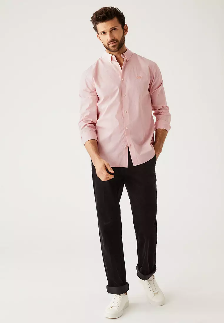 Pure Cotton Striped Shirt