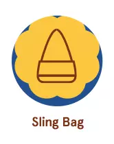 bubble slingbag