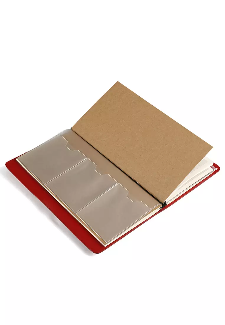 Handmade retro leather notebook