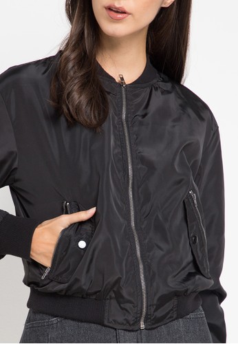 Jual Tolliver Women Basic Bomber Jacket Original ZALORA 