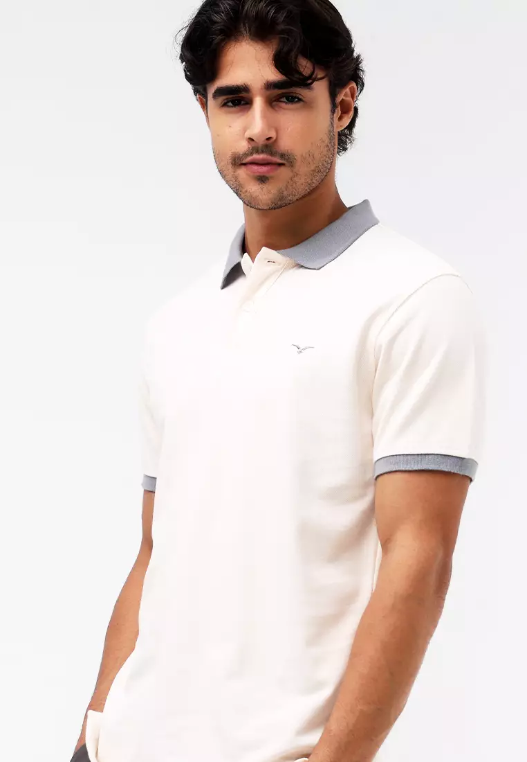 Cvc Collared Shirt Pique