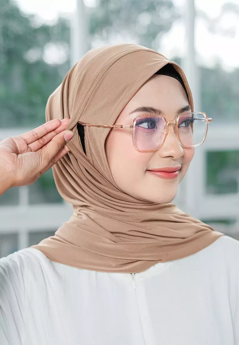 HIJAB INSTAN ZENYA - CHOCO