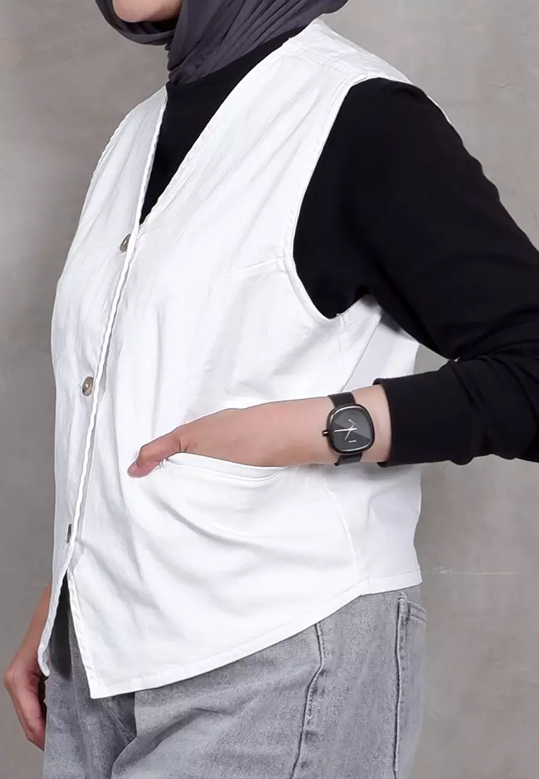 Triset Casual Pakaian Wanita Vest Jacket - TJ600048902