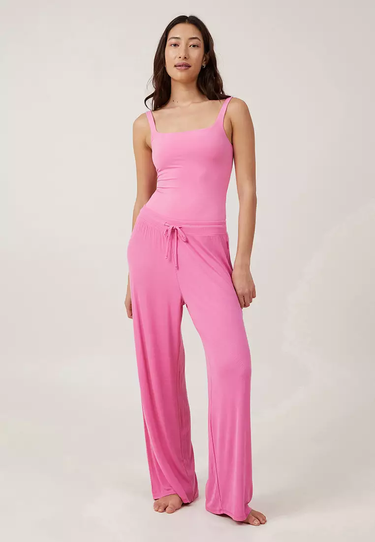 Buy Cotton On Body Sleep Recovery Wide Leg Pants 2024 Online ZALORA