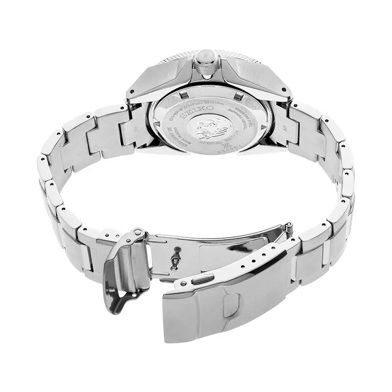 Jam Tangan Pria Seiko Prospex SRPE33K1 King Samurai Manta Ray Save The Ocean Stainless Steel Special Edition