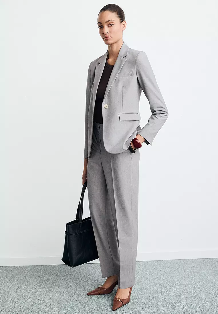 Fitted Suit Jacket