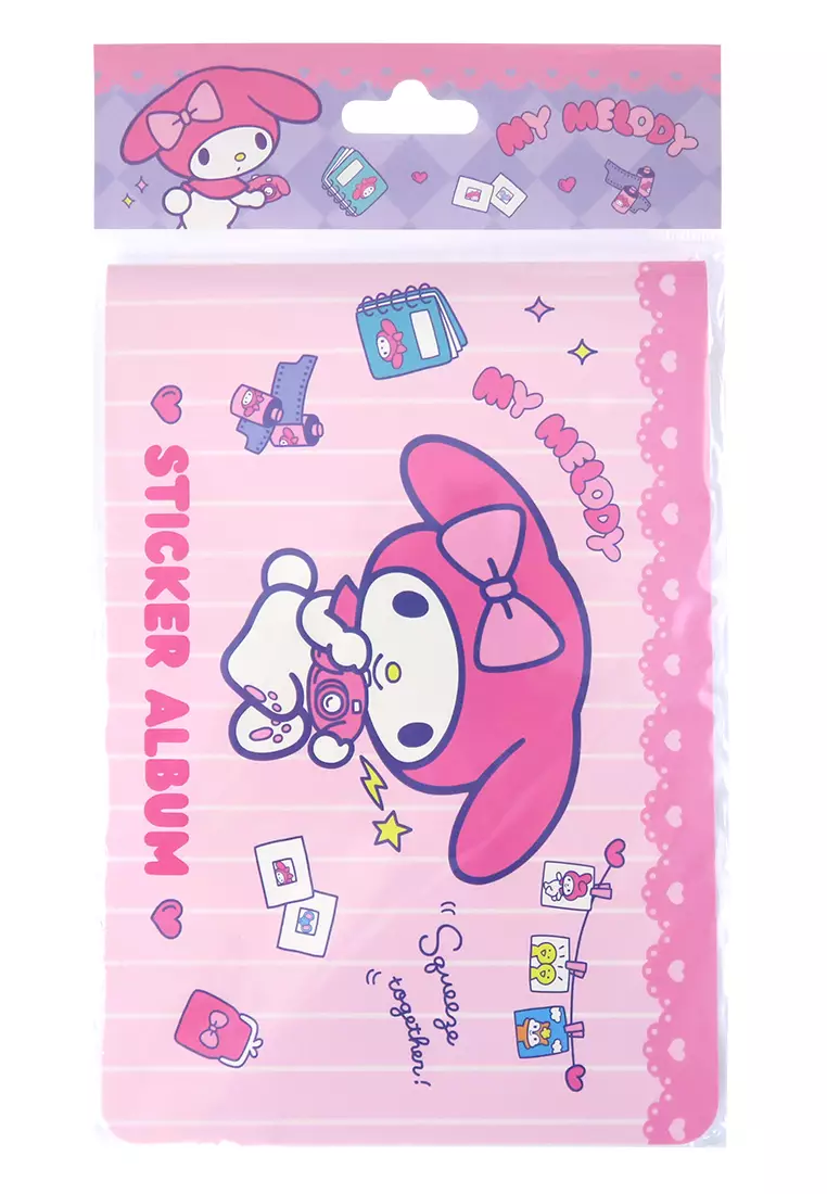 Buy My Melody My Melody Cute Sticker Album (8958) Online | ZALORA Malaysia